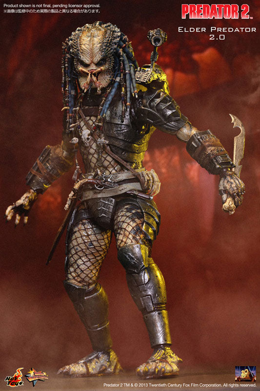 Movie Masterpiece 1/6 Scale Fully Poseable Figure "Predator 2" Elder Predator 2.0　