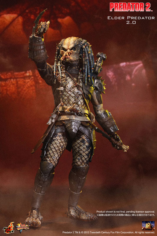 Movie Masterpiece 1/6 Scale Fully Poseable Figure "Predator 2" Elder Predator 2.0　