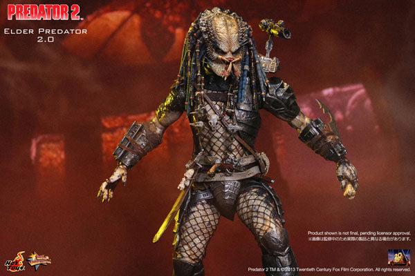 Movie Masterpiece 1/6 Scale Fully Poseable Figure "Predator 2" Elder Predator 2.0　