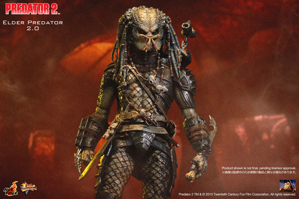 Movie Masterpiece 1/6 Scale Fully Poseable Figure "Predator 2" Elder Predator 2.0　