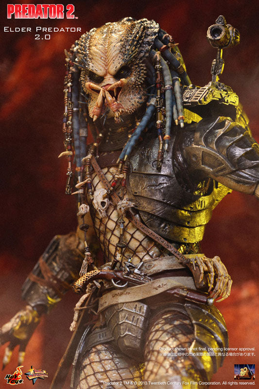 Movie Masterpiece 1/6 Scale Fully Poseable Figure "Predator 2" Elder Predator 2.0　