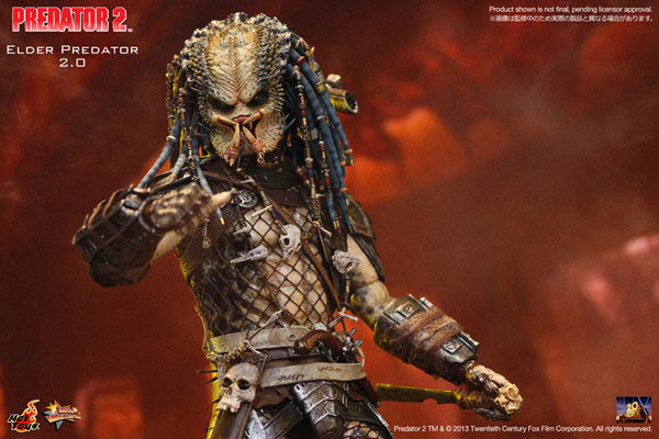 Movie Masterpiece 1/6 Scale Fully Poseable Figure "Predator 2" Elder Predator 2.0　