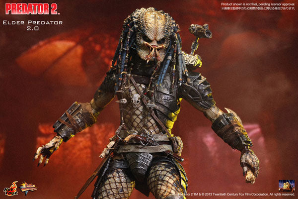 Movie Masterpiece 1/6 Scale Fully Poseable Figure "Predator 2" Elder Predator 2.0　