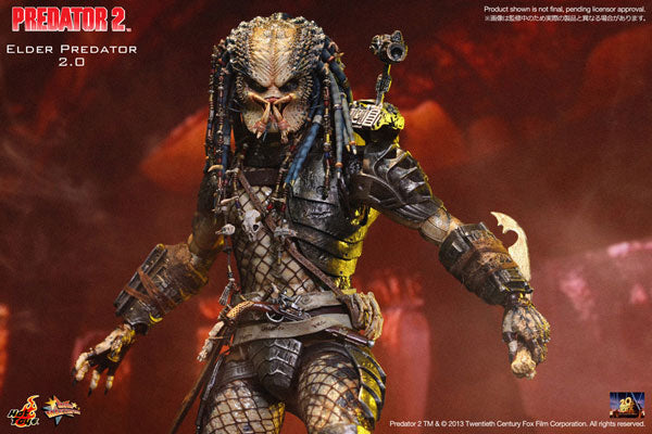 Movie Masterpiece 1/6 Scale Fully Poseable Figure "Predator 2" Elder Predator 2.0　