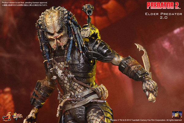 Movie Masterpiece 1/6 Scale Fully Poseable Figure "Predator 2" Elder Predator 2.0　