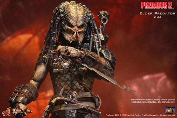 Movie Masterpiece 1/6 Scale Fully Poseable Figure "Predator 2" Elder Predator 2.0　