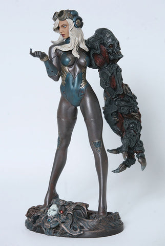 [Mamegyorai Limited Distribution] Fantasy Figure Gallery - Space Host Girl Kiyla 1/6 Resin Statue　