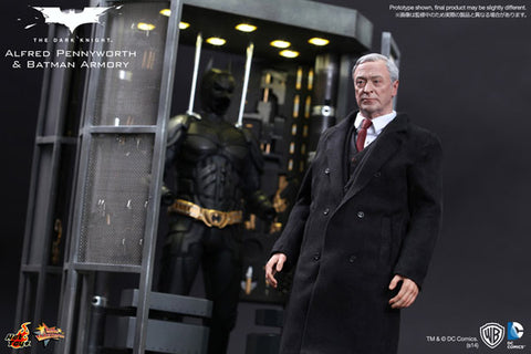 Movie Masterpiece 1/6 Scale Fully Poseable Figure "Dark Knight" Alfred Pennyworth & Batman Armory　