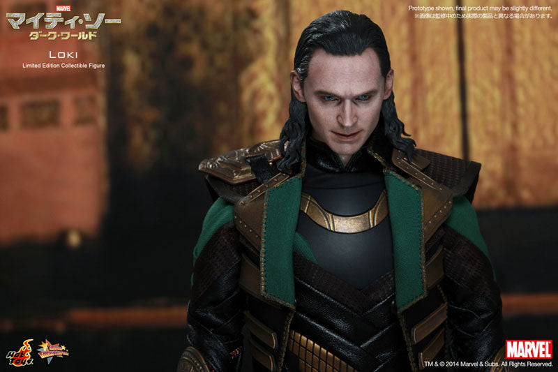 Movie Masterpiece 1/6 Scale Fully Poseable Figure "Thor 2 The Dark World" Loki