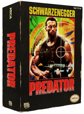 Predator - 7 Inch Action Figure Jungle Hunter Predator Classic 1989 Video Game Appearance