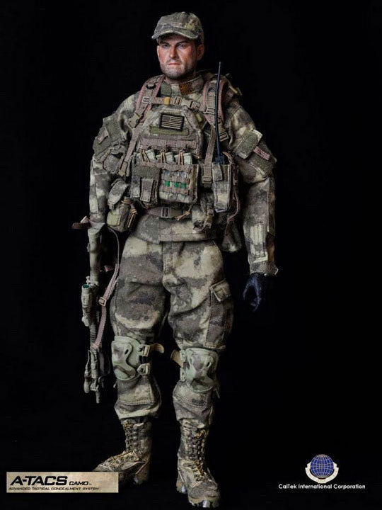 1/6 A-TACS CAMO 先進戦術隠蔽システムオペレーター カルテック 1/6 A-TACS CAMO Advanced Tactical Cover System Operator (CAL-8020
