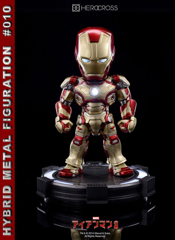 Hybrid Metal Figuration #010 Iron Man3 Iron Man Mark 42