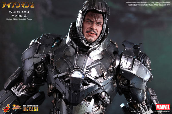 Movie Masterpiece DIECAST - Iron Man 2 1/6 Scale Figure: Whiplash Mark 2　