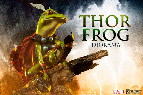 Marvel Diorama Statue - Thor the Frog