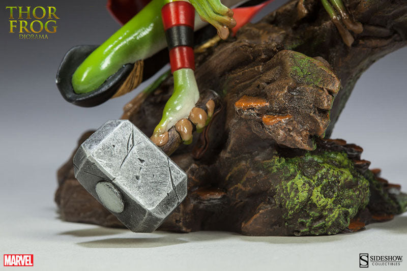 Marvel Diorama Statue - Thor the Frog