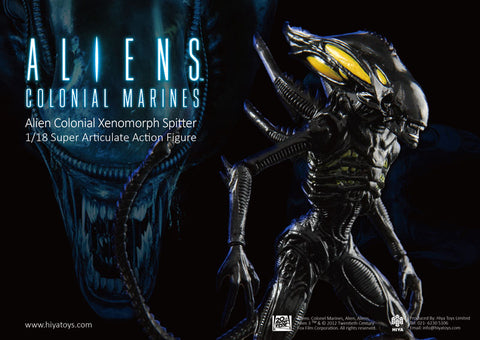 Aliens: Colonial Marines 1/18 Action Figure - Spitter