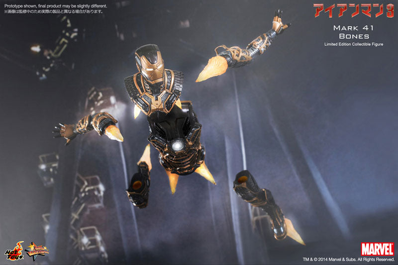 Movie Masterpiece - Iron Man 3 1/6 Scale Figure: Iron Man Mark 41 (Bones)　