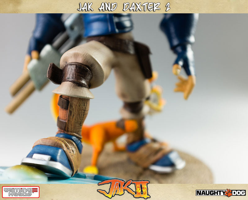 [Mamegyorai Limited Distribution] Jack and Daxter 2 Jak II - Jack and Daxter 15 Inch Statue