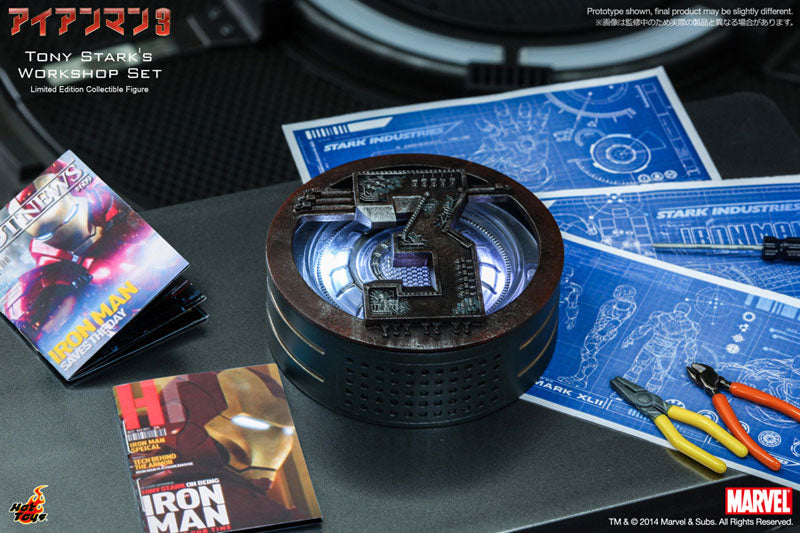 Hot Toys Accessory Collection Iron Man 3 1/6 Tony Stark's Workshop