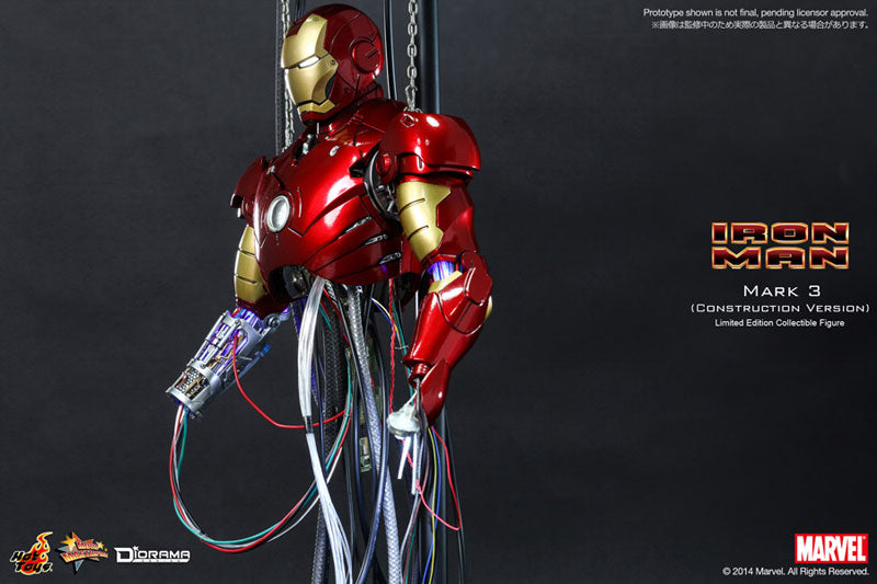Movie Masterpiece - Iron Man 1/6 Scale Diorama: Iron Man Mark 3 (Tune Up Ver.)　