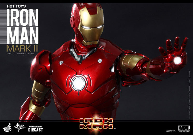 Movie Masterpiece DIECAST - Iron Man 1/6 Scale Figure: Iron Man Mark 3　