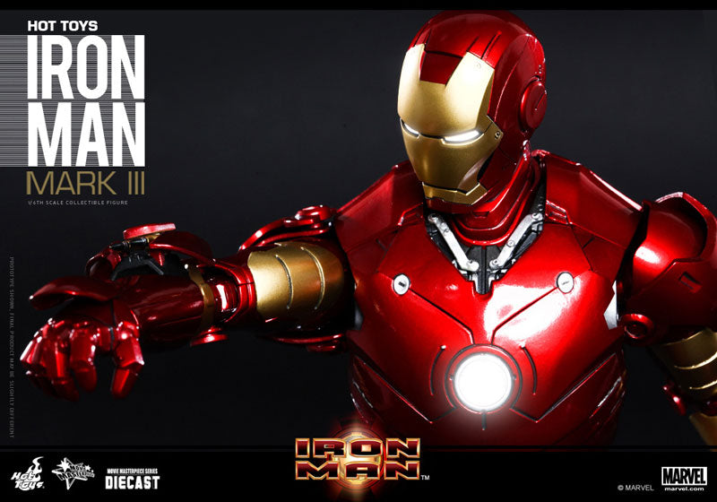 Movie Masterpiece DIECAST - Iron Man 1/6 Scale Figure: Iron Man Mark 3　