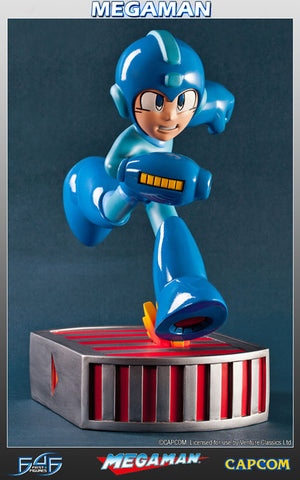 "Mega Man 2" Running Mega Man 13 inch Statue