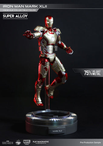 Super Alloy 1/12 Collectible Figure Series Iron Man Mark 42