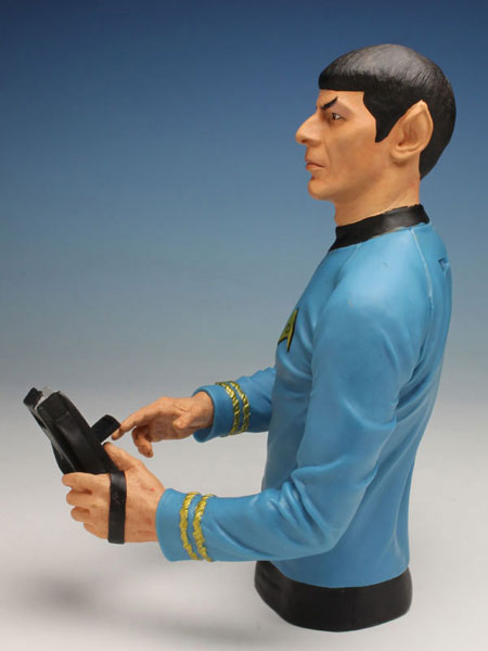 Star Trek TOS Mr. Spock Bust Bank