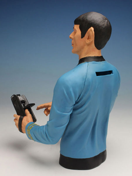 Star Trek TOS Mr. Spock Bust Bank