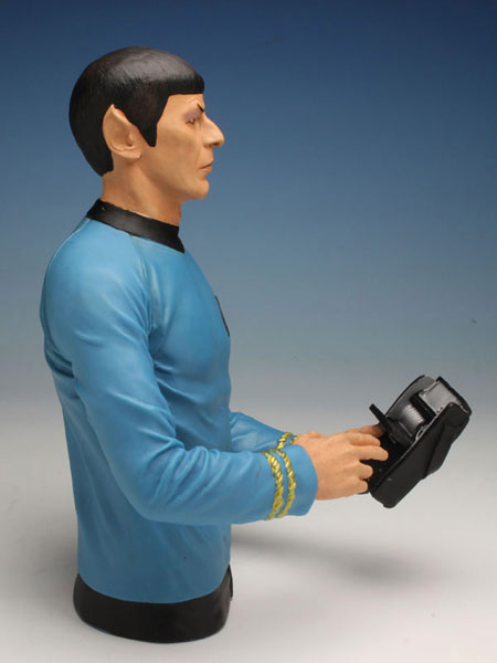 Star Trek TOS Mr. Spock Bust Bank