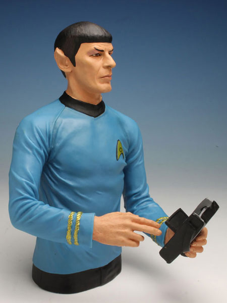 Star Trek TOS Mr. Spock Bust Bank