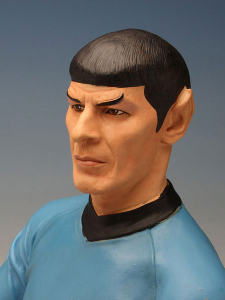 Star Trek TOS Mr. Spock Bust Bank