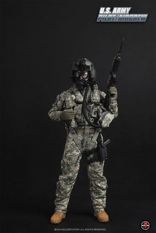 1/6 Scale Action Figure US Army Pilot/Air Crew (SS087)　