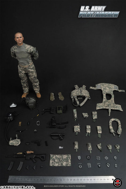 1/6 Scale Action Figure US Army Pilot/Air Crew (SS087) - Solaris Japan