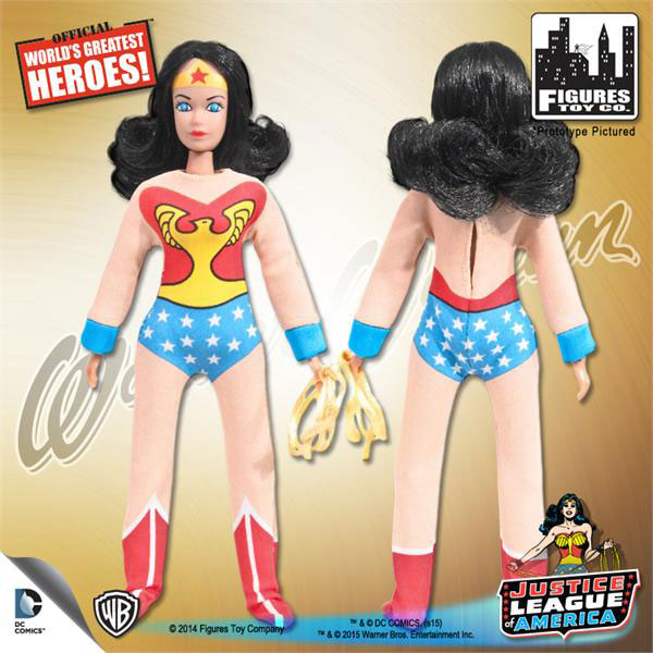 World Greatest Heroes - Justice League Retro 8inch Action Figure Series 1: 6Type Set