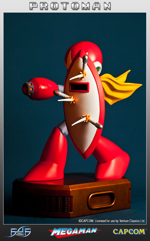 Mega Man 3 - Proto Man 13 Inch Statue