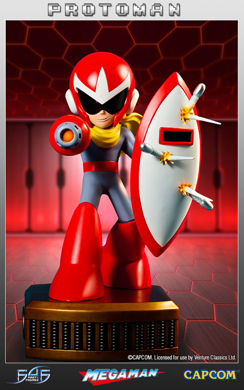 Mega Man 3 - Proto Man 13 Inch Statue