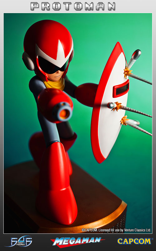 Mega Man 3 - Proto Man 13 Inch Statue