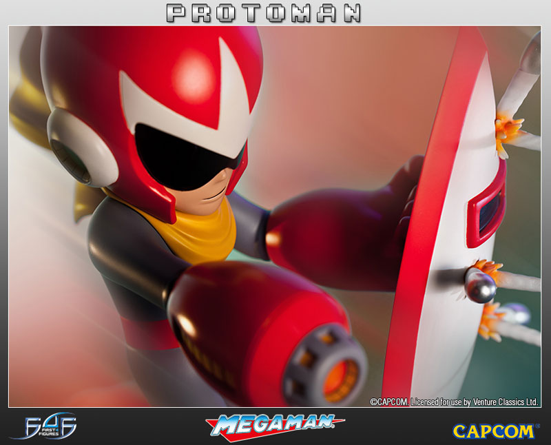 Mega Man 3 - Proto Man 13 Inch Statue