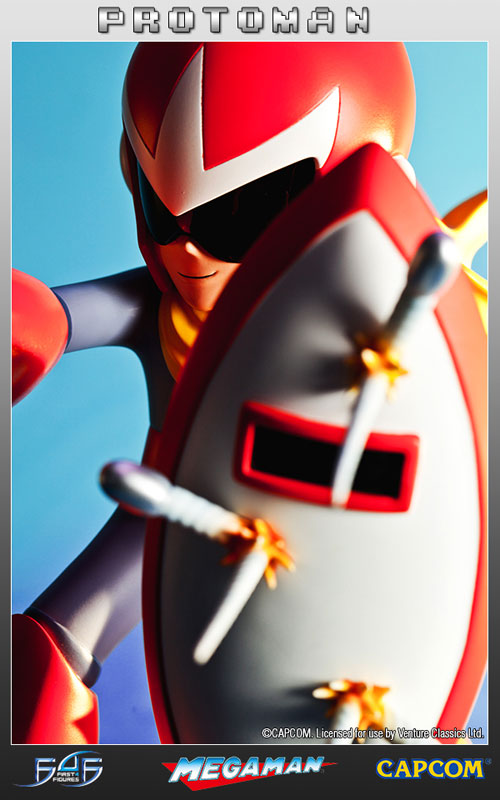 Mega Man 3 - Proto Man 13 Inch Statue