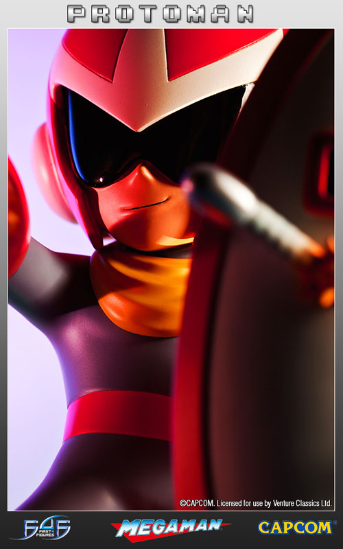 Mega Man 3 - Proto Man 13 Inch Statue