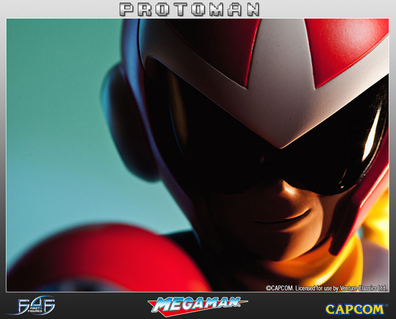 Mega Man 3 - Proto Man 13 Inch Statue