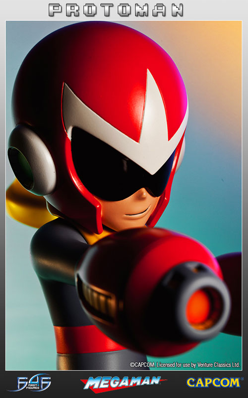 Mega Man 3 - Proto Man 13 Inch Statue