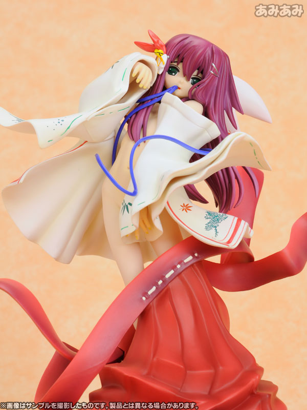 Tenmu Figure - Baggy Dress Half Slipping Off Shrine Maiden Limited Distribution 1/8