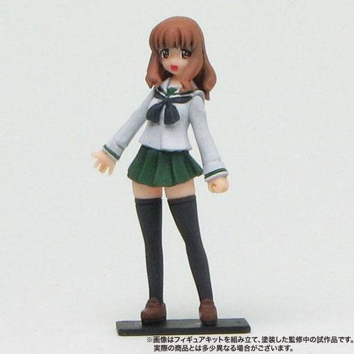 Girls und Panzer 1/35 Ankou Team Figure Set Unpainted Kit