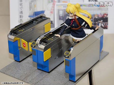 1/12 Scale Railway Accessory Series EK-08 Automatic Ticket Gate by Nippon Signal GX7 (Blue Type)