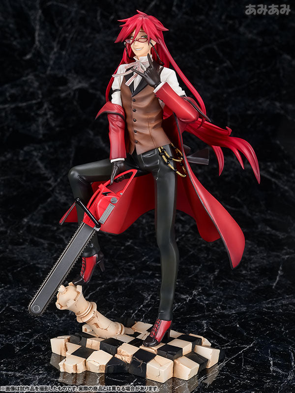 Grell Figure ARTFX J - Black Butler: Book of Circus: Grell Sutcliffe 1/8 - Solaris Japan