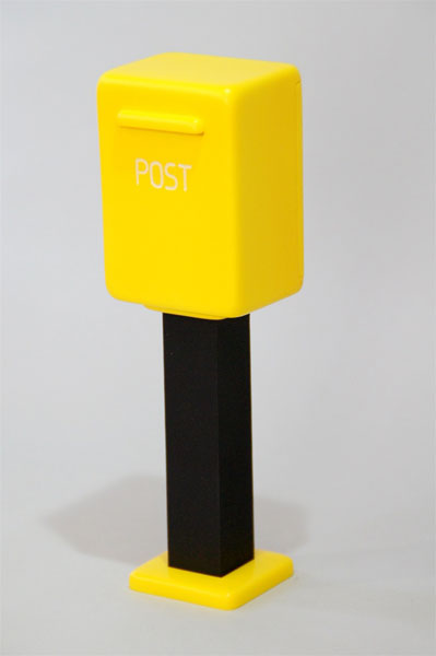 1/6 Partner Series Mailbox France, Yellow　