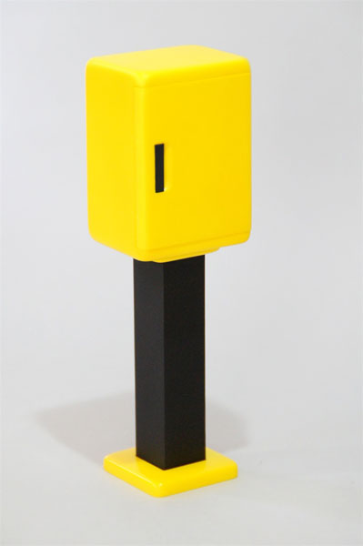 1/6 Partner Series Mailbox France, Yellow　